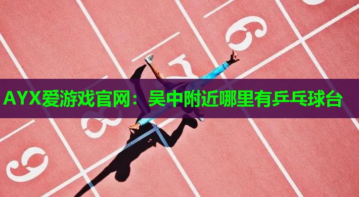 AYX爱游戏官网：吴中附近哪里有乒乓球台