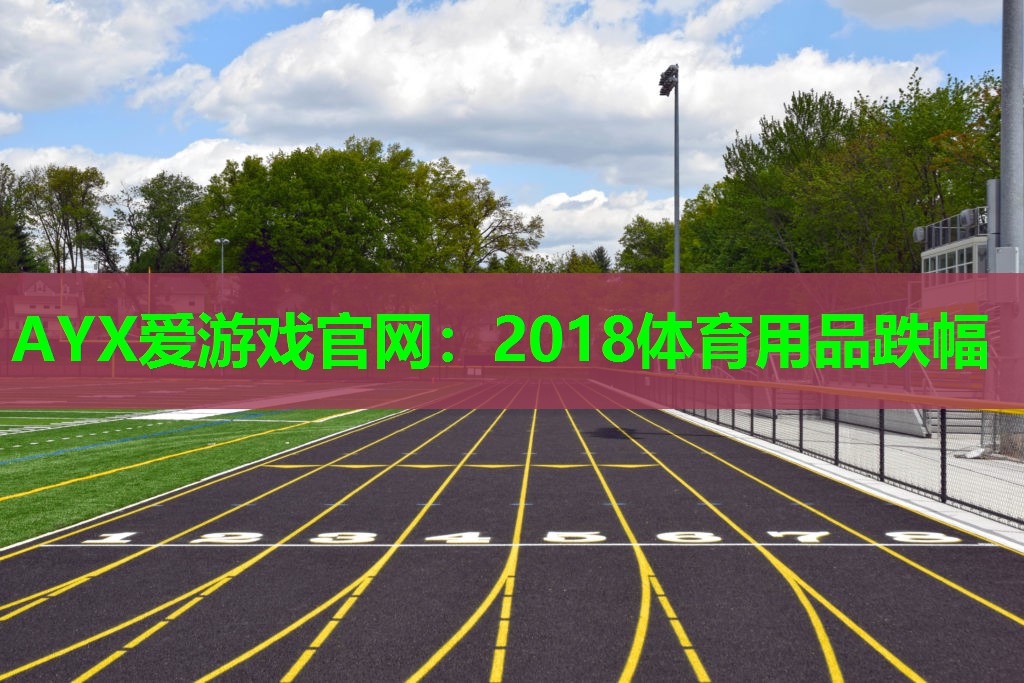 2018体育用品跌幅 2018体育用品跌幅