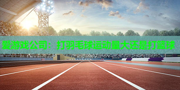打羽毛球运动量大还是打篮球 打羽毛球运动量大还是打篮球
