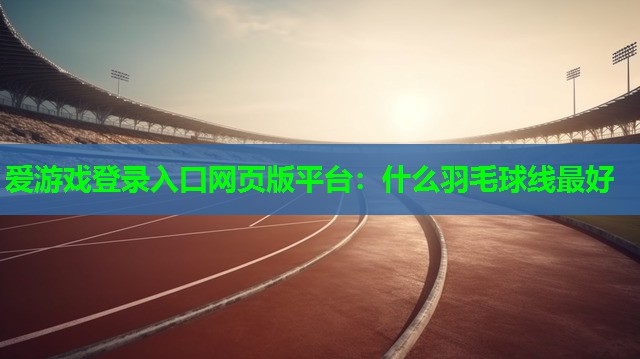 什么羽毛球线最好 什么羽毛球线最好
