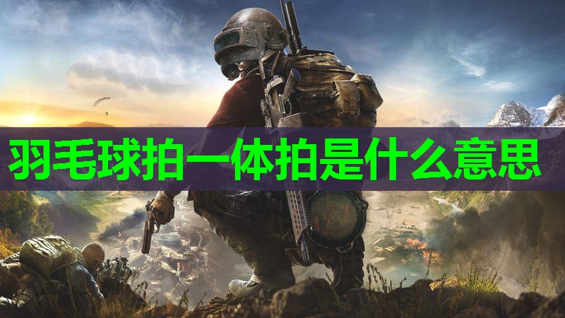 羽毛球拍一体拍是什么意思 羽毛球拍一体拍是什么意思
